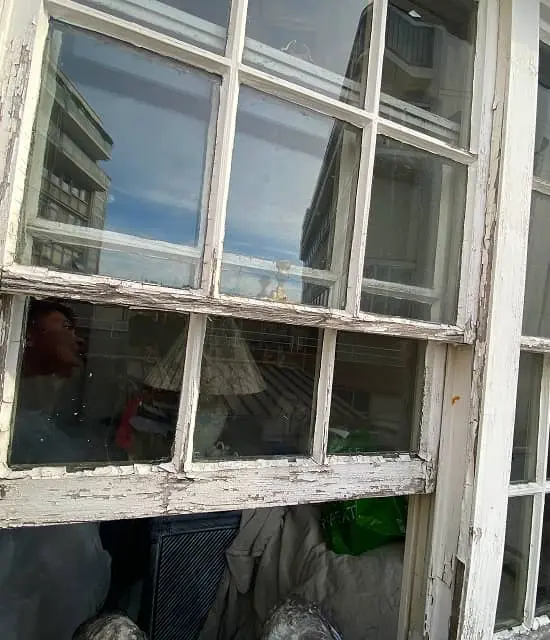old window frame